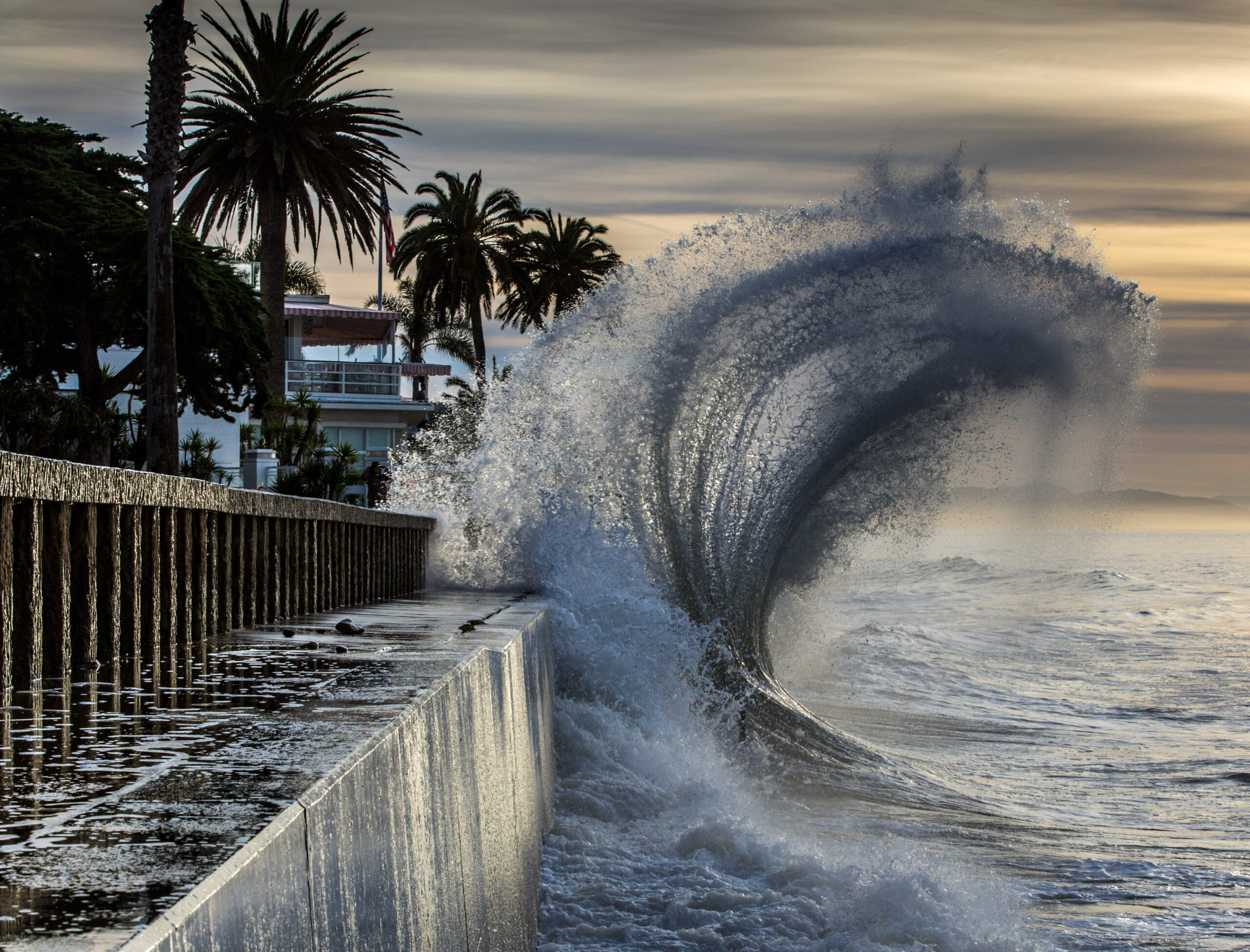 High Tides Batter Santa Barbara Coastline Coastside Buzz